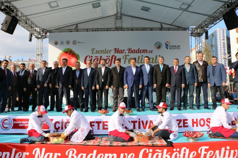 İstanbul’da Çiğköfte, Nar ve Badem Festivali
