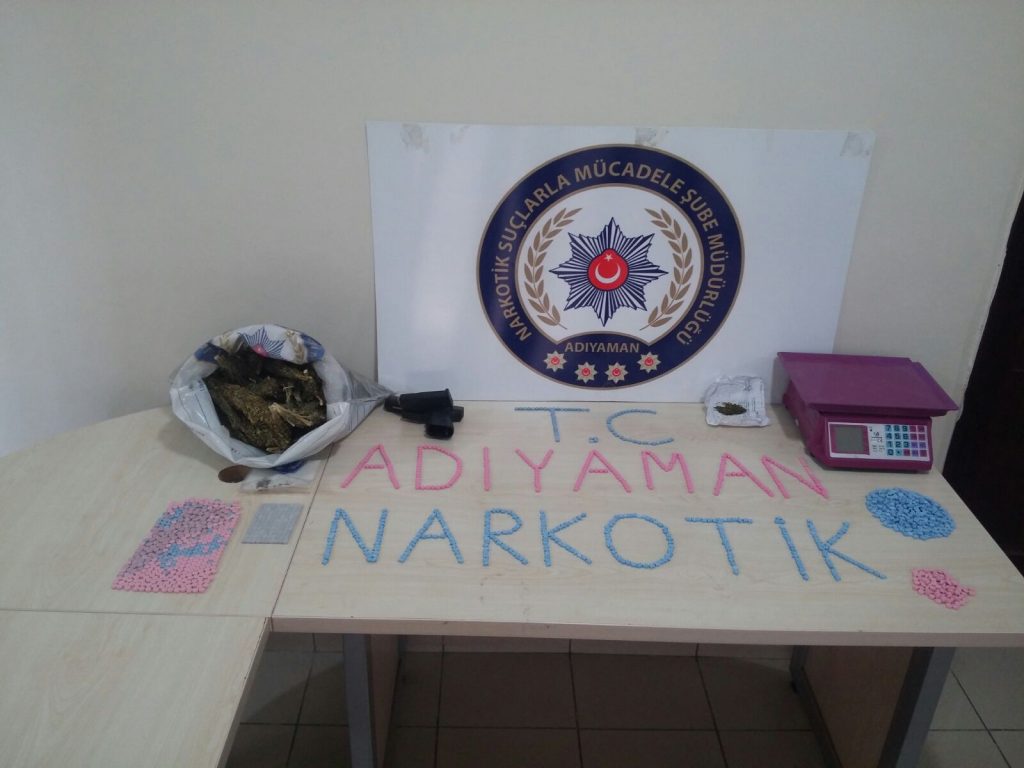 Kahta’da 1680 Hap İle Uyuşturucuya 1 Gözaltı