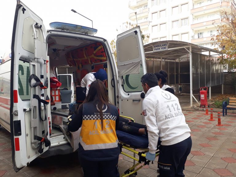 Kahta’da Kaza: 1 Yaralı