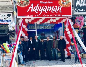 Hüseyin Usta Lezzet Çiğ Köfte Salonu Kahta’da Açıldı.