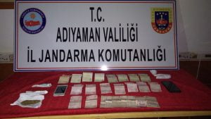 Kahta’da Uyuşturucu Operasyonu: 2 Gözaltı