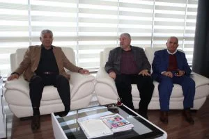 GAP Gazeteciler Birliği Genel Başkanı Zeynel Abidin Kıymaz, Adıyaman Ticaret ve Sanayi Odası Yönetim Kurulu Başkanı Mustafa Uslu’yu ziyaret etti.