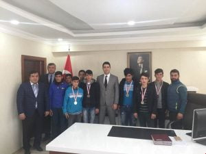 Öğrencilerden Kaymakam Kuruca’ya Ziyaret