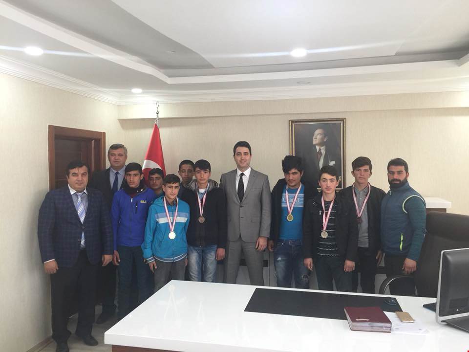 Öğrencilerden Kaymakam Kuruca’ya Ziyaret