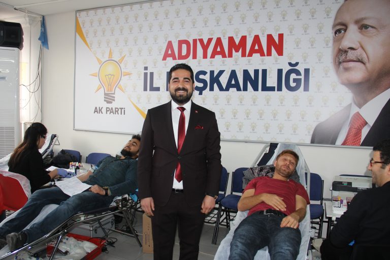AK Parti Gençlik Kollarından Kan Bağışı