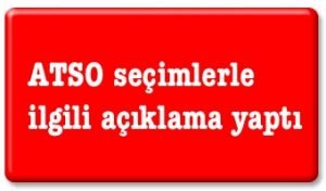 ATSO’da  2. ve 9. Meslek Grupları Seçimi Yeniden Yapılacak.