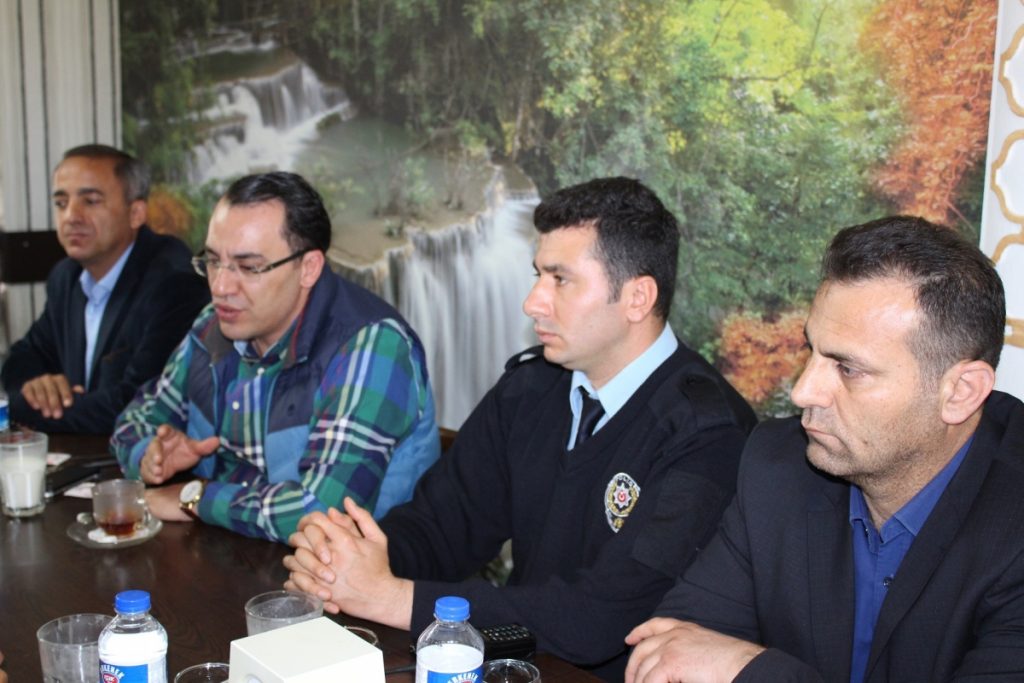 Kahta’da Polis ile Eğitimcilerin Husum Sona Erdi