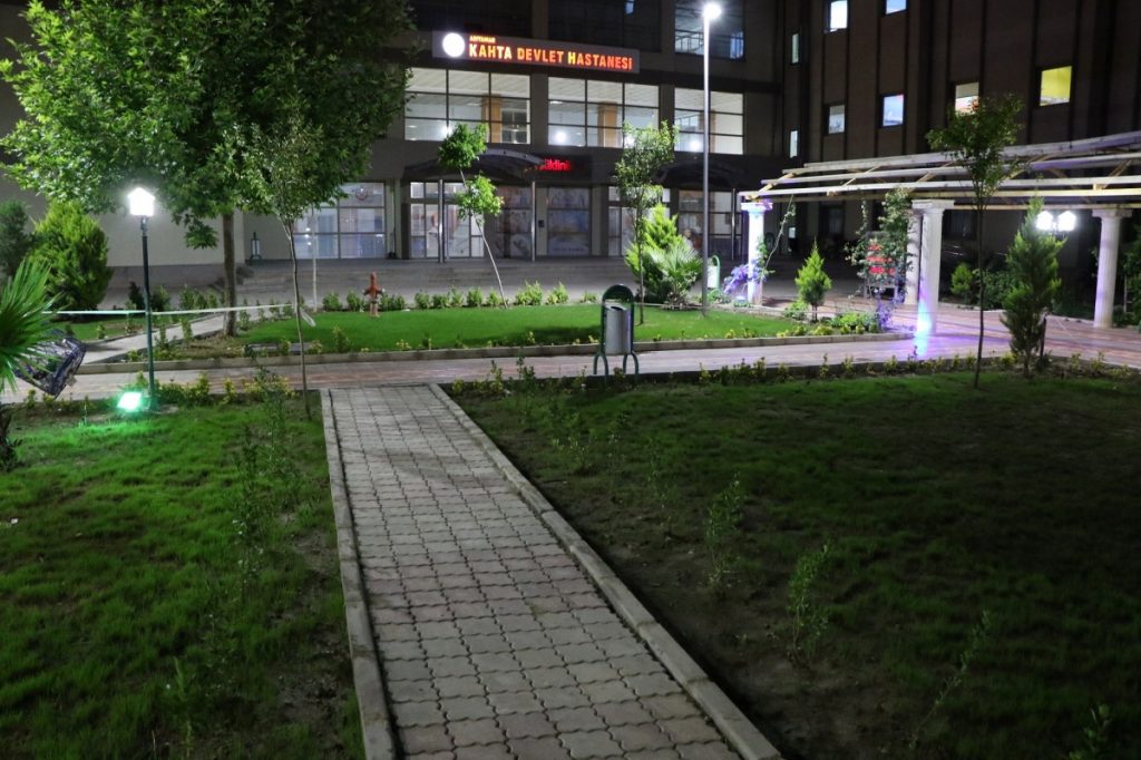 Kahta Devlet Hastanesi, Yeşil Dokuyu Koruyor