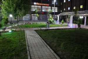 Kahta Devlet Hastanesi, Yeşil Dokuyu Koruyor