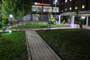 Kahta Devlet Hastanesi, Yeşil Dokuyu Koruyor