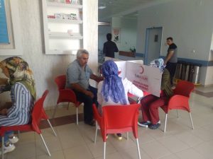 Kan Bağışı Kampanyasına Yoğun İlgi