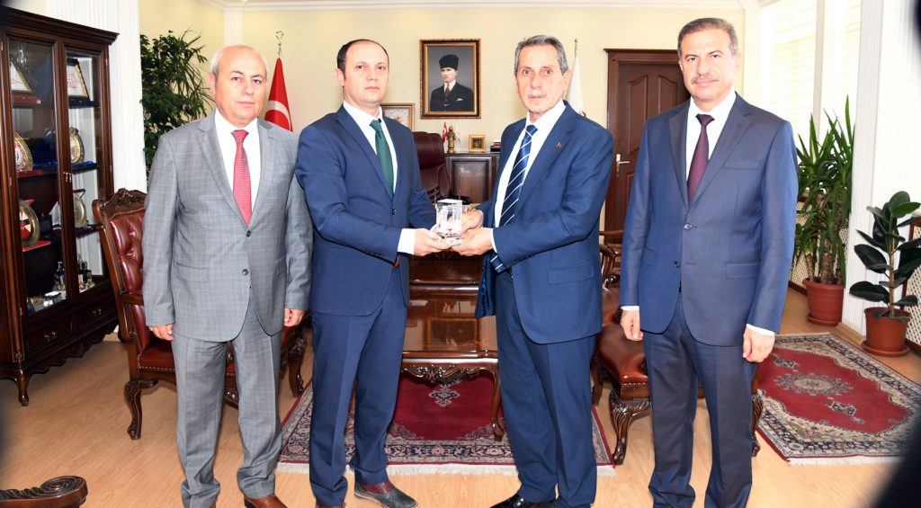 Meteoroloji Bölge Müdürü Erdoğan’dan Vali Kalkancı’ya Ziyaret