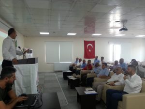 Çiftçilere Gübreleme Konusunda Eğitim Verildi