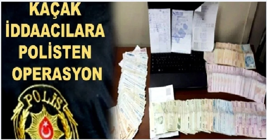 Kahta’da Bahisçilere Operasyon