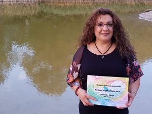 Kahtalı Nergiz Karakuş, Almanya’da 2 Dilli Kitap Çıkardı