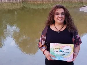 Kahtalı Nergiz Karakuş, Almanya’da 2 Dilli Kitap Çıkardı