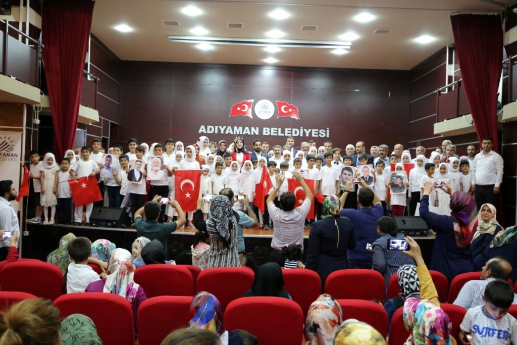 Kur’an-ı Kerim Kursu Öğrencileri Gösterileriyle Büyüledi