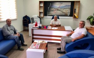 Kahta Gazeteciler Cemiyeti’nden  yeni Tapu Müdürüne hayırlı olsun ziyareti.