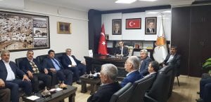 KGC, Ak Parti Adıyaman İl Başkanı Dağtekin’i Ziyaret Etti.