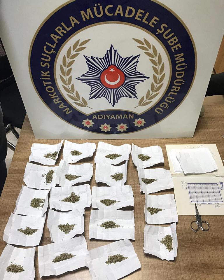 Adıyaman Emniyetinden Uyuşturucu Operasyonu