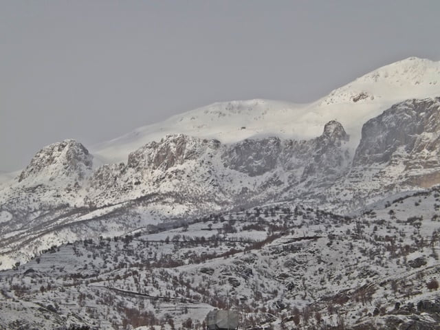 Gerger’de Kar Yağışı Etkili Oldu.