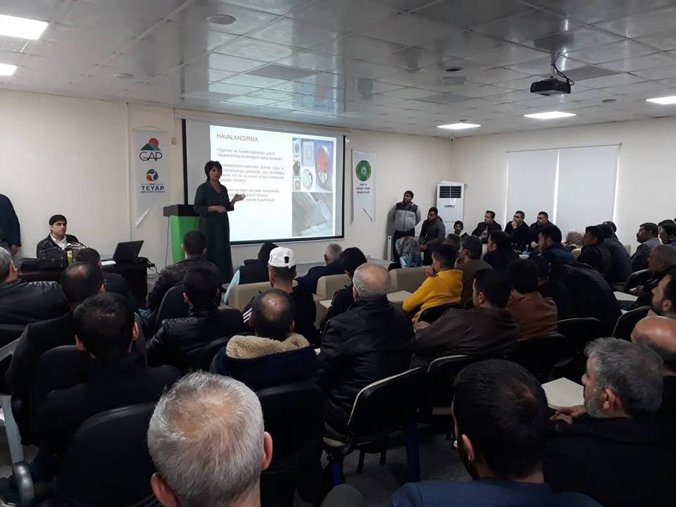 Kahta’da Fırıncılara Hijyen Eğitimi Verildi