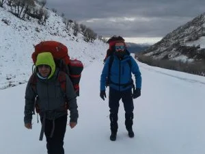 Eksi 22 Derecede Nemrut Dağı’na Tırmandılar