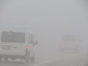 Kahta’da Görüş Mesafesi 10 Metreye Düştü