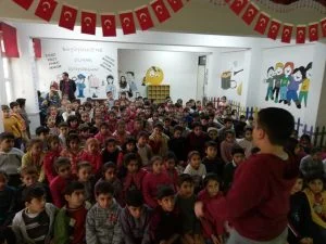 En küçük edebiyatçıya büyük ilgi