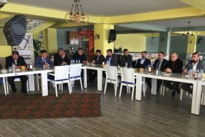 TÜSEKON Genel Başkanı Kahta’da İstişarelerde Bulundu