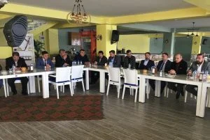 TÜSEKON Genel Başkanı Kahta’da İstişarelerde Bulundu
