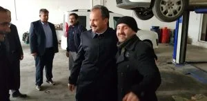 AK Parti Adayı Kılınç, Oto Sanayi Sitesi Esnafını Ziyaret Etti