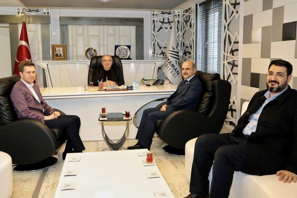 Kızılay Şubesinin Yeni Yönetiminden Başkan Kutlu’ya Ziyaret