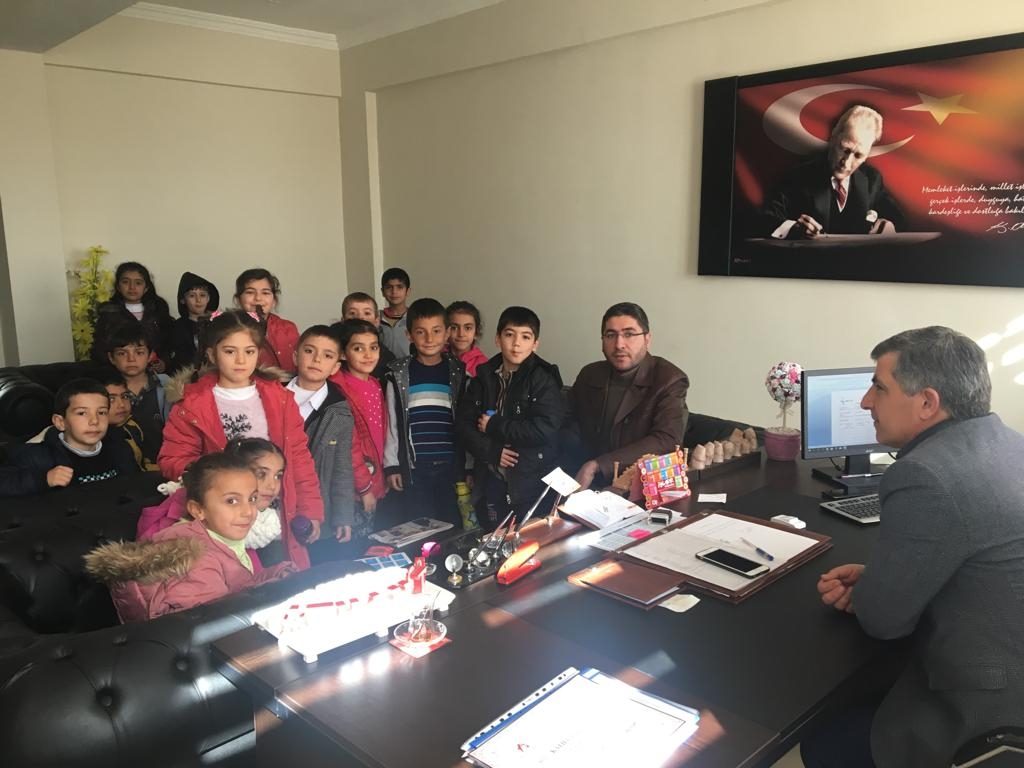 Minik Öğrencilerden Halk Eğitim Merkezi Ziyareti