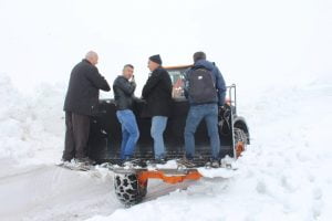 Nemrut Yolu Kardan Temizleniyor