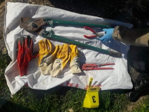 Kahta’da Kablo Hırsızları Yakalandı