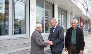 Kahta Belediye Başkanı Turanlı, Esnaf Ziyaretinde Birlik ve Beraberlik Mesajı Verdi