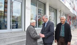 Kahta Belediye Başkanı Turanlı, Esnaf Ziyaretinde Birlik ve Beraberlik Mesajı Verdi