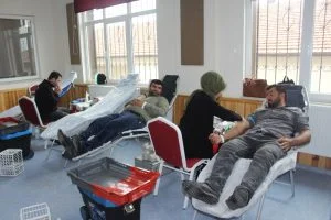 Köy Okulunda Kan Bağışı, Velilerden Yoğun İlgi Gördü