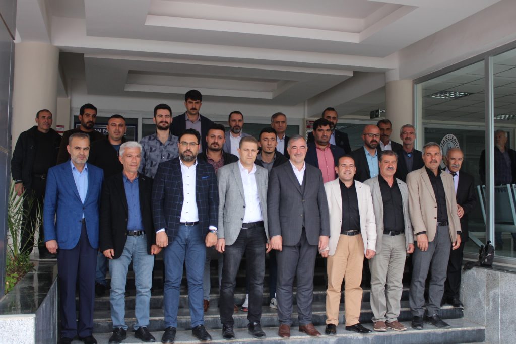 Kahtaspor 1978 Yöneticilerinden Başkan Turanlı’ya Ziyareti