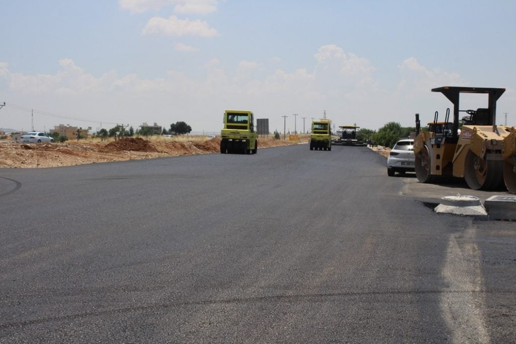 Kahta Sanayi Sitesi Yolu Tamamlanıyor