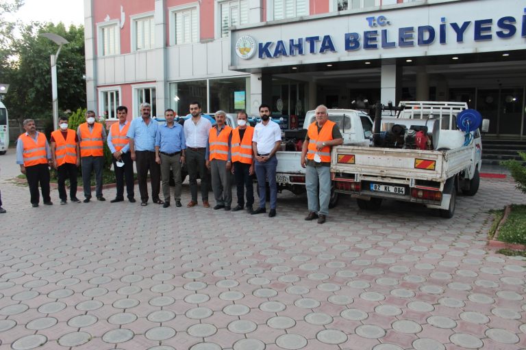 Kahta Belediyesinden,  İlaçlama ilgili açıklama