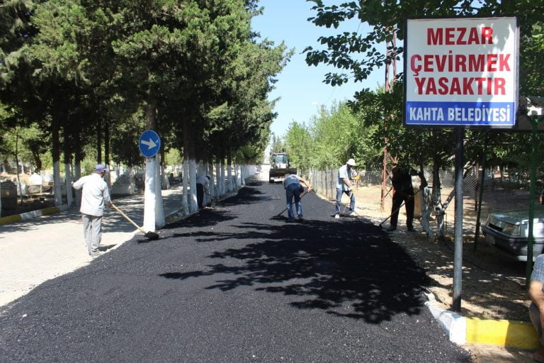 Kahta Belediyesi Bayrama Hazır.