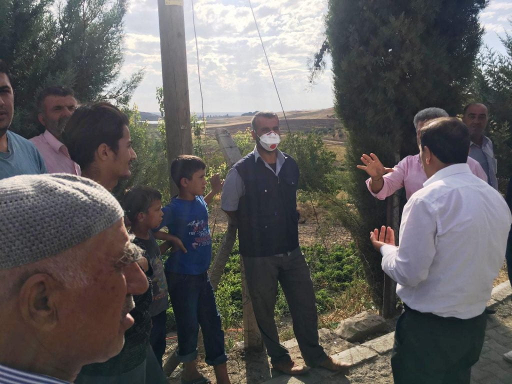 Metan Gazı Köyde Paniğe Yol Açtı.