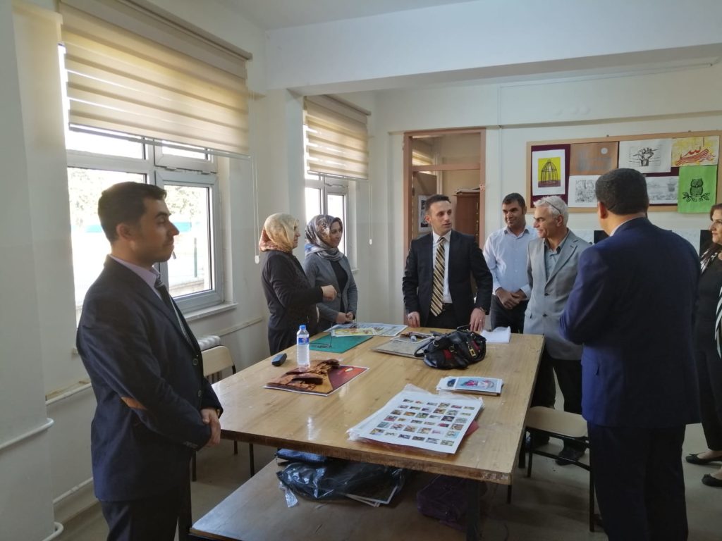 Kaymakam Kaya Halk Eğitim Merkezini Ziyaret Etti.