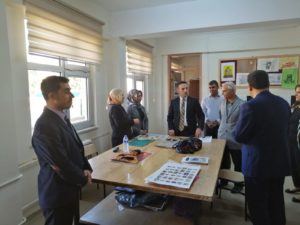 Kaymakam Kaya Halk Eğitim Merkezini Ziyaret Etti.