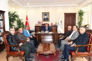 MÜSİAD YENİ YÖNETİMİ’NDEN VALİ AYKUT PEKMEZ’E ZİYARET
