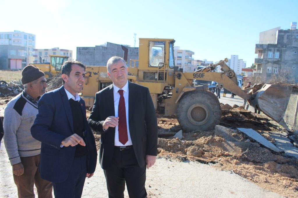 BAŞKAN TURANLI HİZMETLERİNE ARALIKSIZ DEVAM EDİYOR