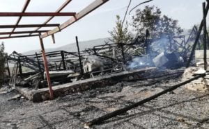 Tarihi Karakuş Tümülüsünde Korkutan Yangın!