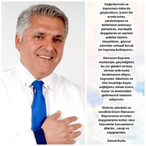 Arçelik Kahta Yetkili Bayi,  Kutlu’nun Ramazan Bayramı Mesajı